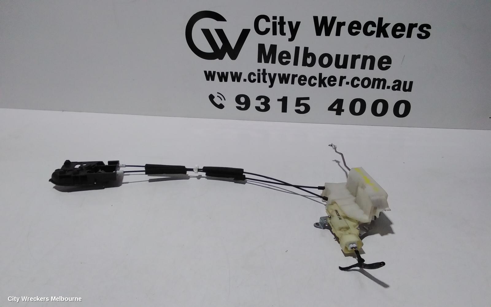 HOLDEN COLORADO DOOR/BOOT/GATE LOCK, LEFT FRONT DOOR LOCK, RG, 01/2012 - 12/2020