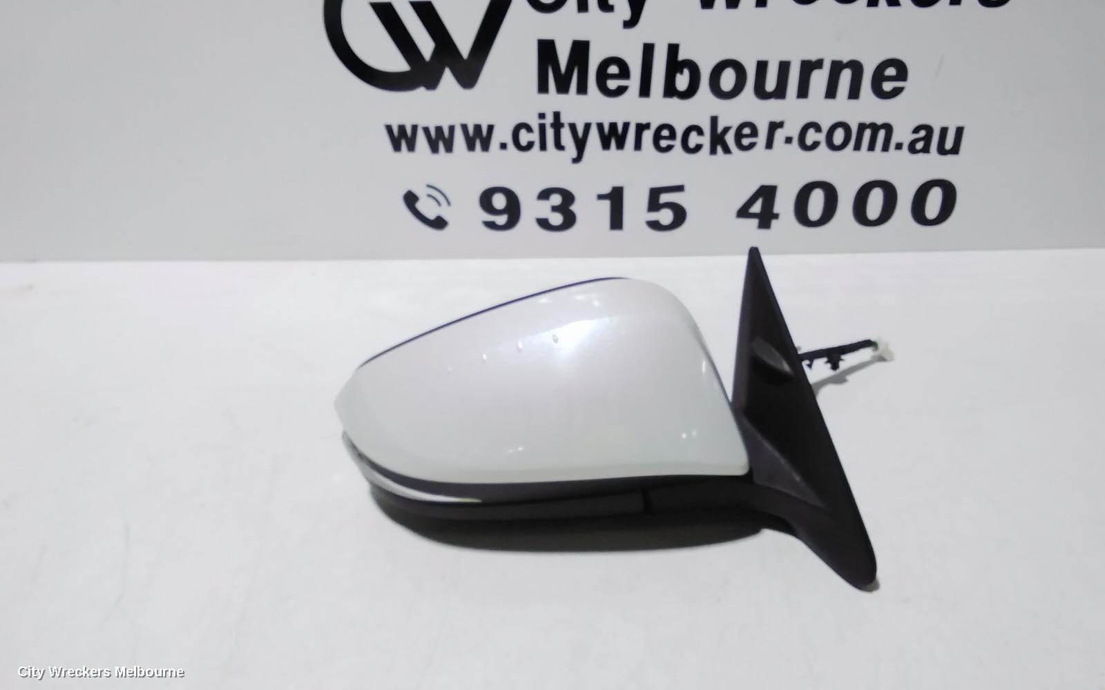 TOYOTA KLUGER RIGHT DOOR MIRROR, GSU50/GSU55, GX/GXL, NON HEATED, NON MEMORY FUNCTION & NON BLIND SPOT, 03/2014 - 10/2016