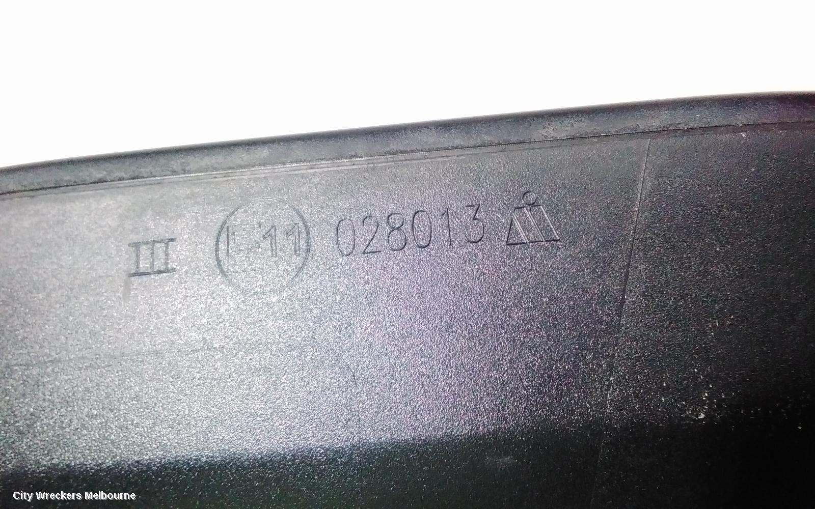 TOYOTA KLUGER RIGHT DOOR MIRROR, GSU50/GSU55, GX/GXL, NON HEATED, NON MEMORY FUNCTION & NON BLIND SPOT, 03/2014 - 10/2016