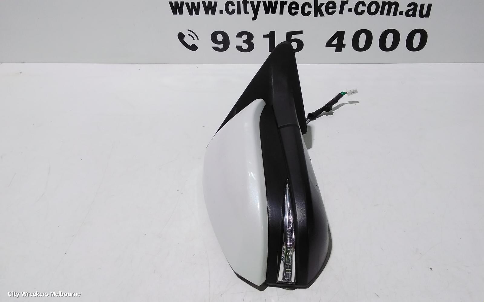 TOYOTA KLUGER RIGHT DOOR MIRROR, GSU50/GSU55, GX/GXL, NON HEATED, NON MEMORY FUNCTION & NON BLIND SPOT, 03/2014 - 10/2016