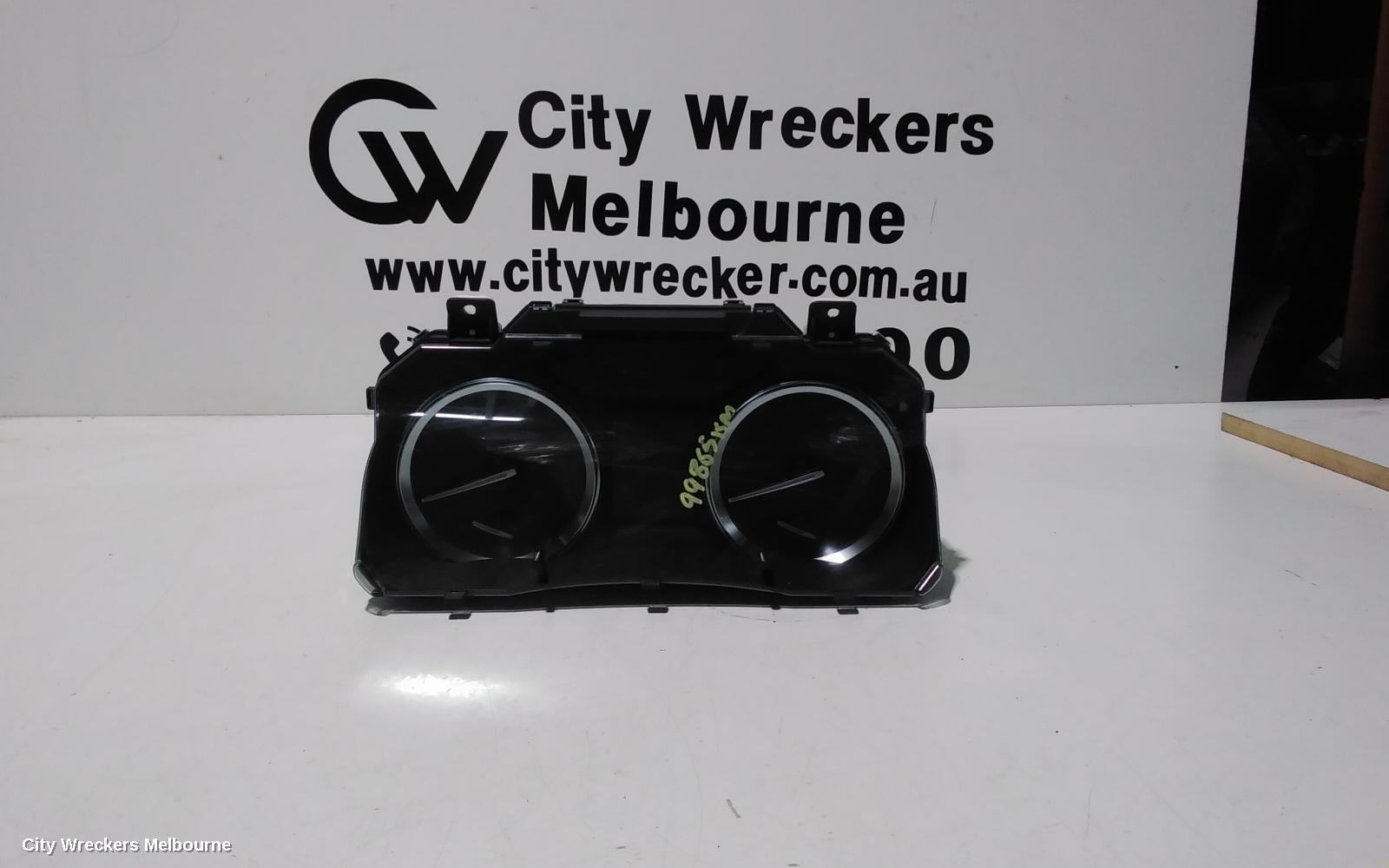 TOYOTA KLUGER INSTRUMENT CLUSTER, INSTRUMENT CLUSTER, GX/GXL, GSU50/GSU55, 03/2014 - 10/2016