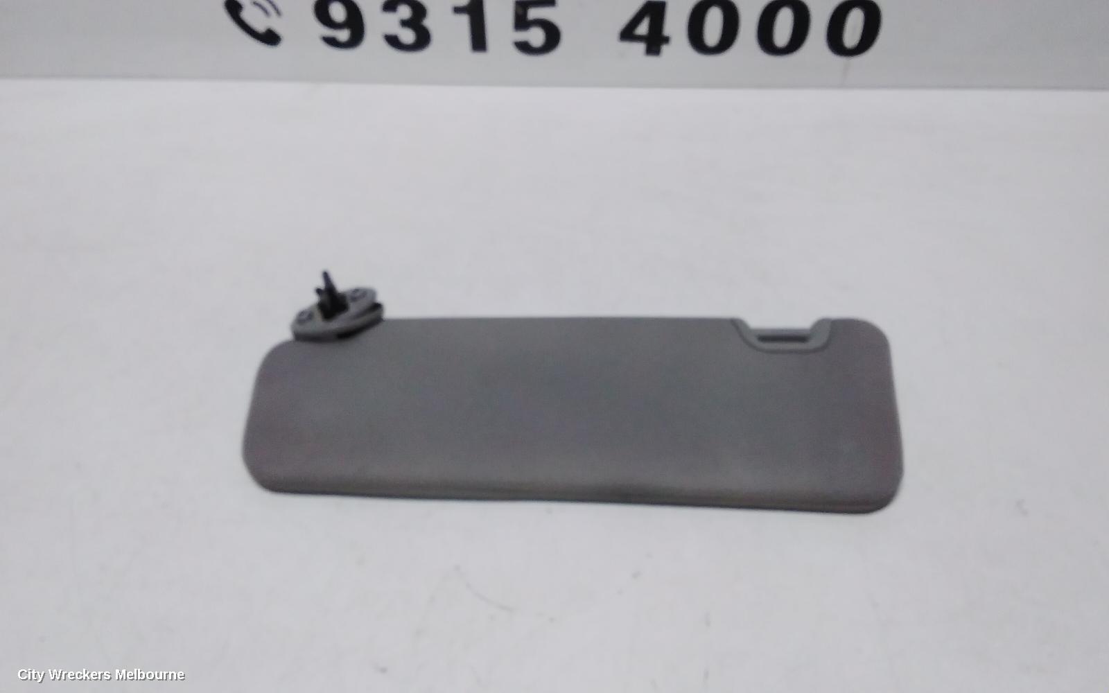 TOYOTA KLUGER SUNVISOR, GSU50/GSU55, RH SIDE, 03/2014 - 02/2021