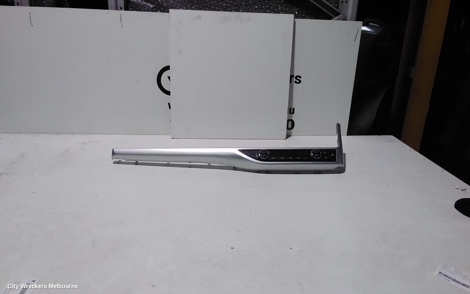 TOYOTA KLUGER HEATER/AC CONTROLS, GSU50/GSU55, CLIMATE CONTROL TYPE (FRONT), 03/2014 - 02/2021