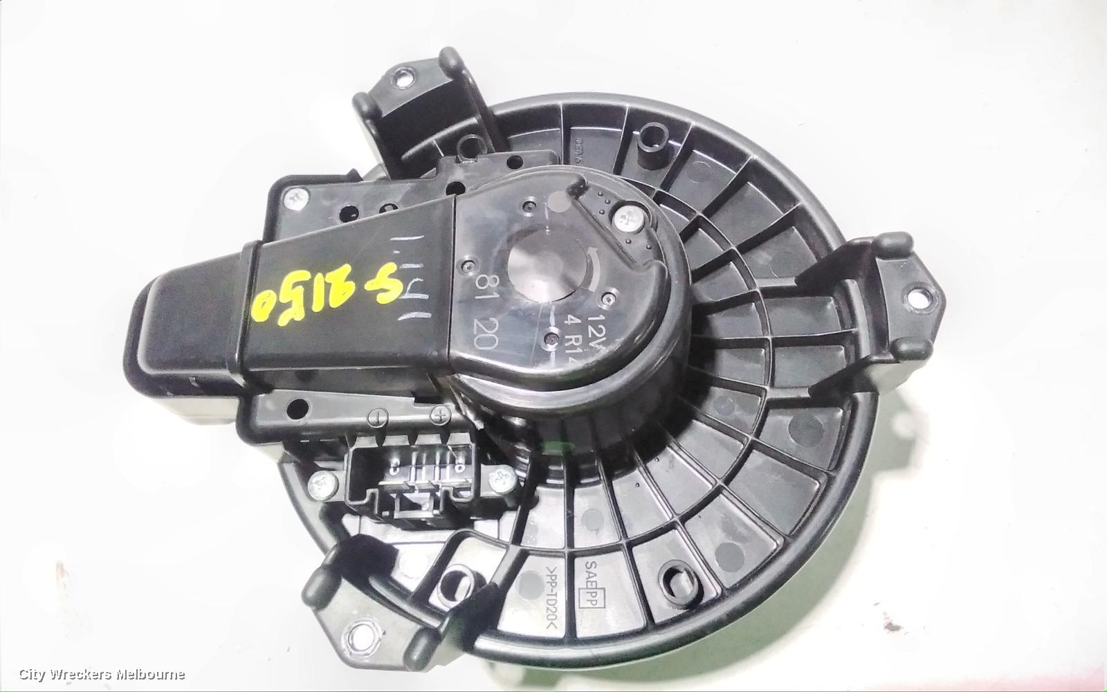 TOYOTA KLUGER HEATER FAN MOTOR, GSU50/GSU55, FRONT, 03/2014 - 02/2021