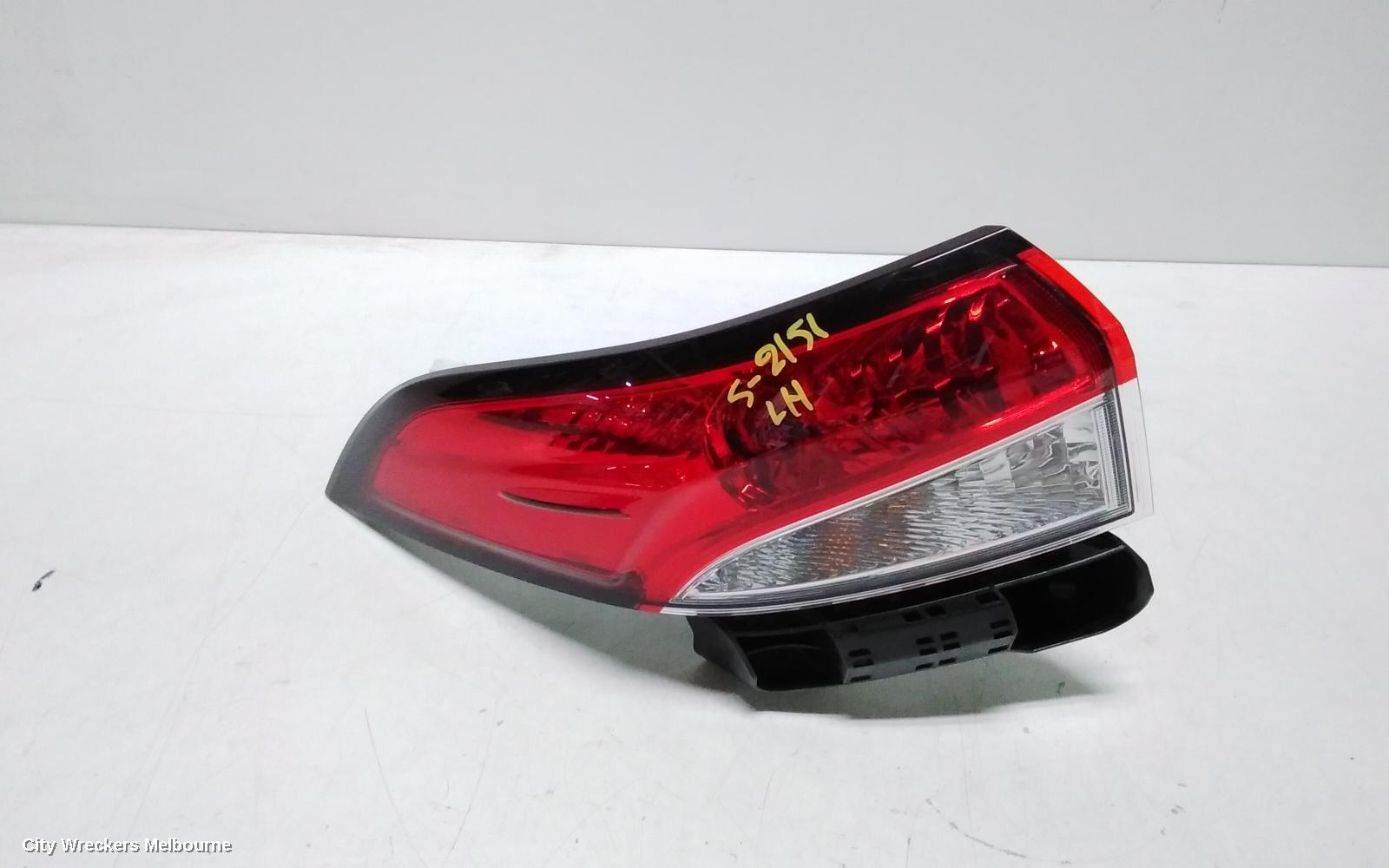 TOYOTA COROLLA LEFT TAILLIGHT, E210, SEDAN, 09/2019 ONWARDS