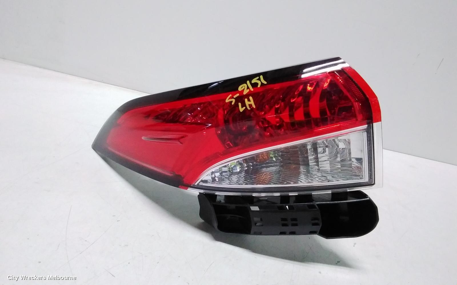 TOYOTA COROLLA LEFT TAILLIGHT, E210, SEDAN, 09/2019 ONWARDS