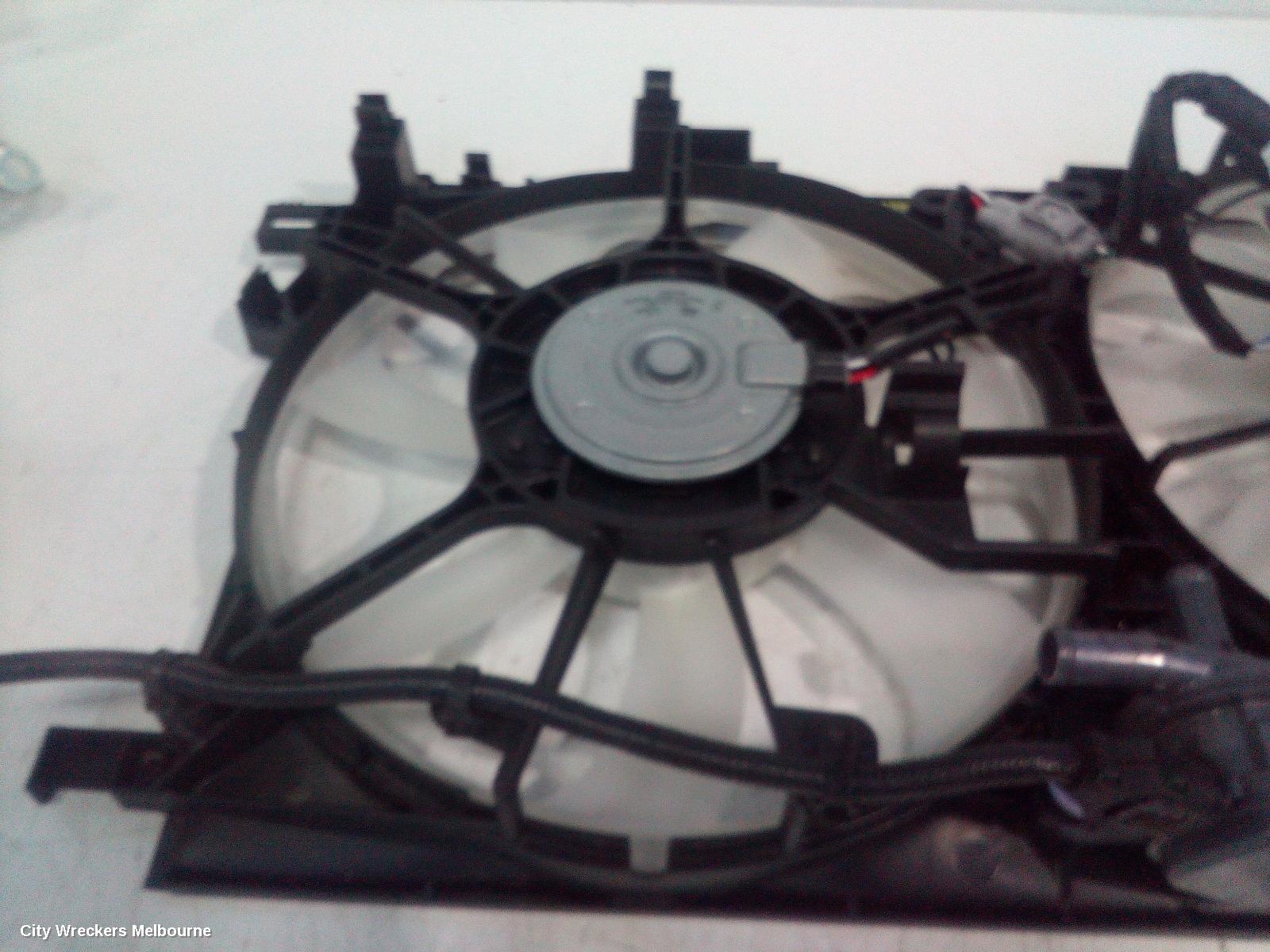 TOYOTA COROLLA FAN, DUAL FAN ASSY, 1.8, PETROL, ZWE211R, 07/2018 ONWARDS