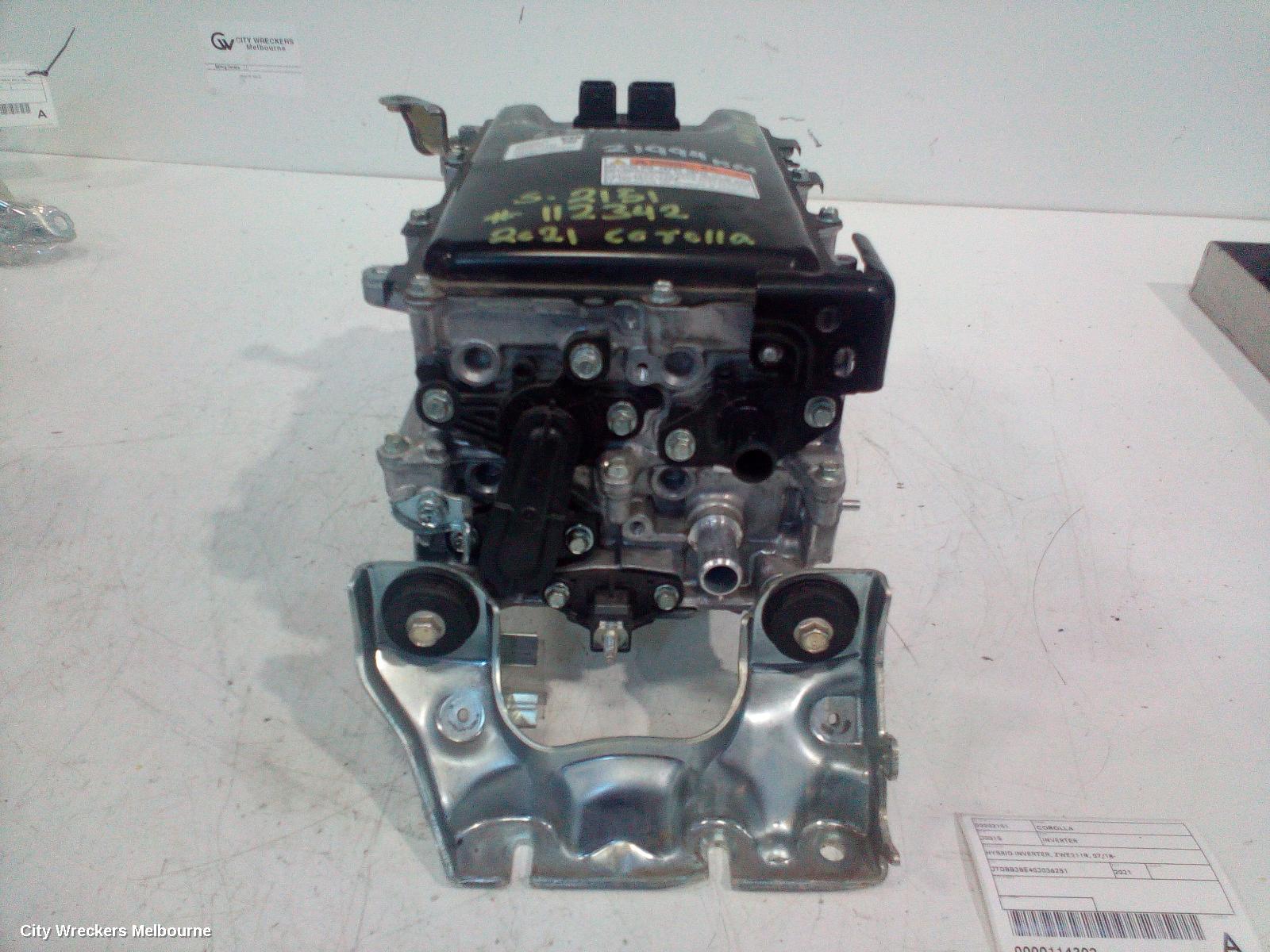 TOYOTA COROLLA INVERTER, HYBRID INVERTER, ZWE211R, 07/2018 ONWARDS