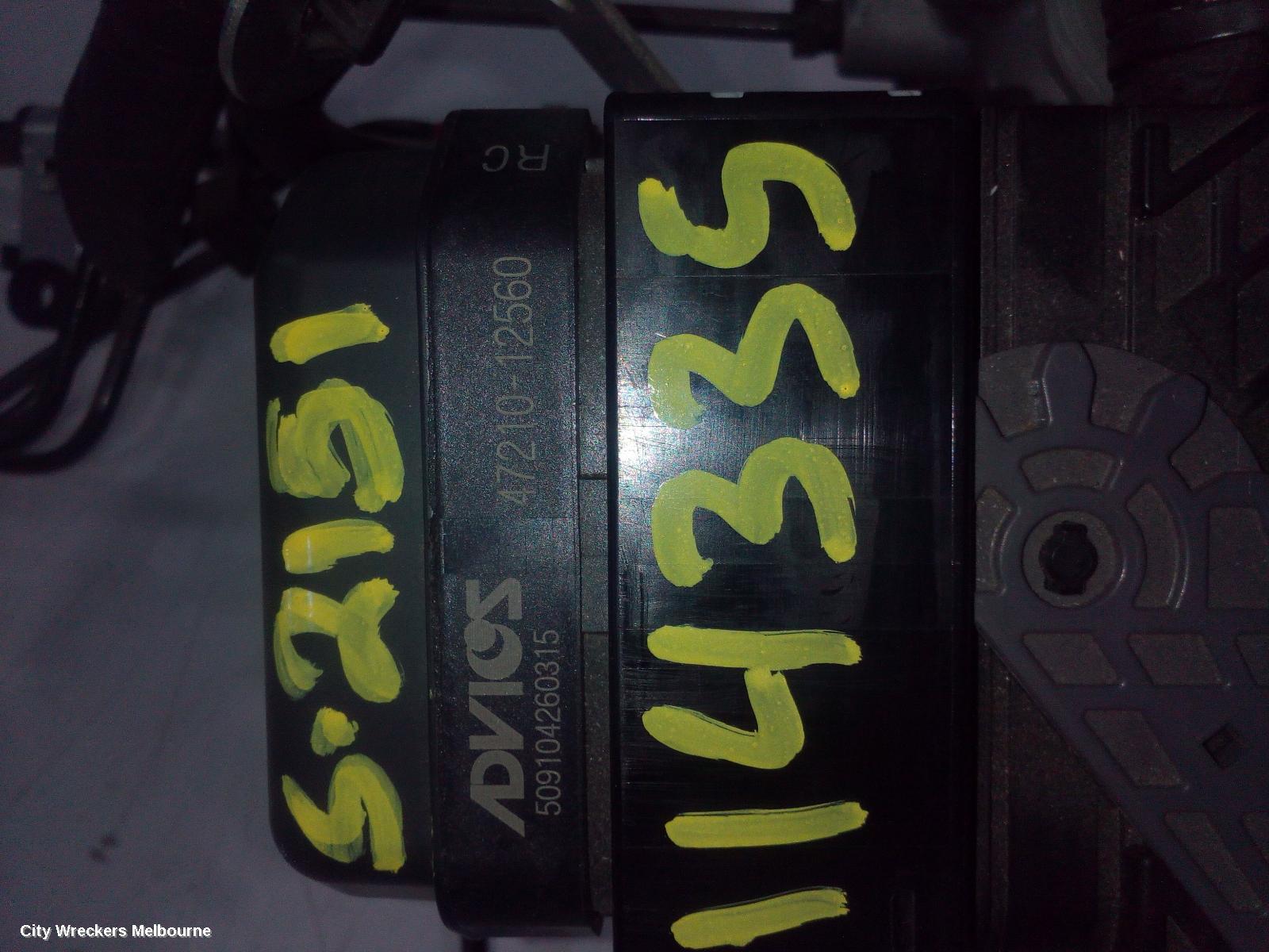 TOYOTA COROLLA ABS PUMP/MODULATOR, ZWE211R, HYBRID, P/N 4405012D90, 07/2018 ONWARDS