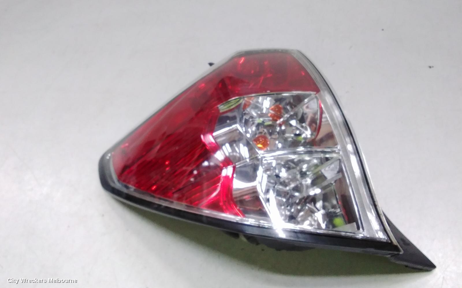 SUBARU FORESTER LEFT TAILLIGHT, IN BODY, 02/2008 - 12/2012