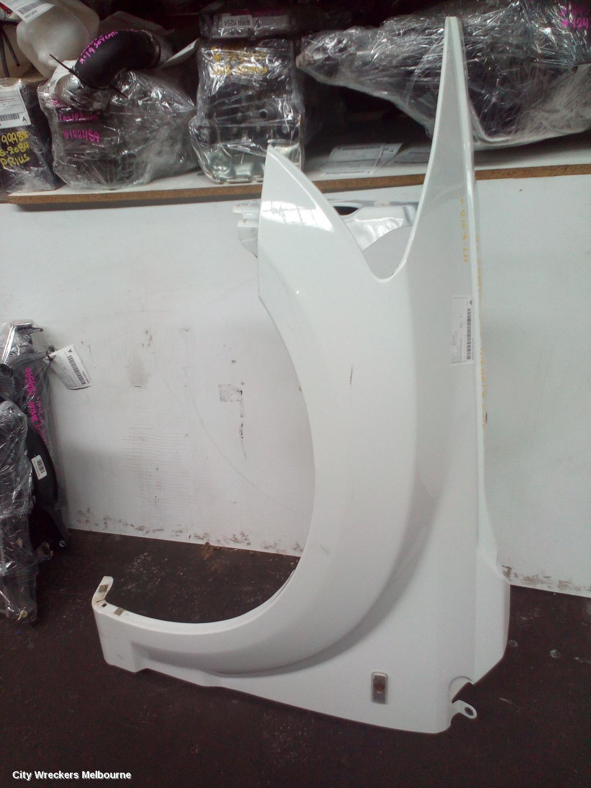 DODGE CALIBER LEFT GUARD, PM, 08/2006 - 12/2012