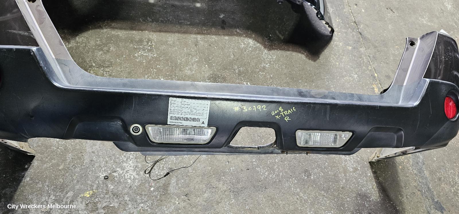 NISSAN XTRAIL REAR BUMPER, T31, NON PARK SENSOR TYPE, 10/2007 - 12/2013
