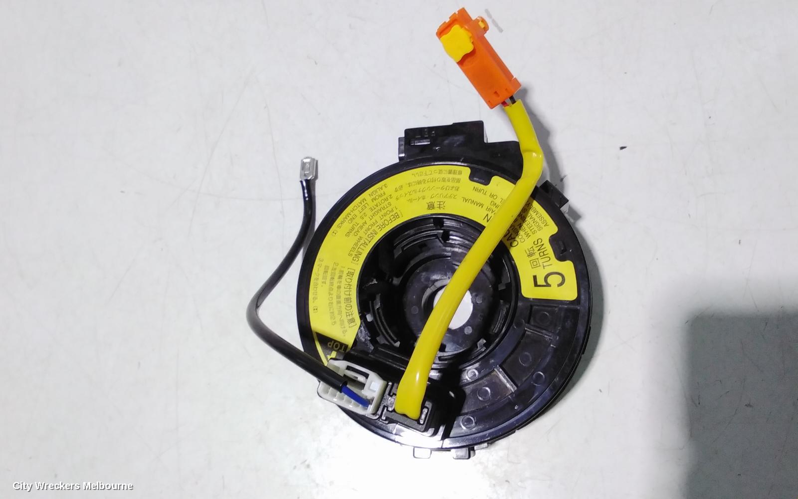 TOYOTA HIACE AIRBAG MODULE/SENSOR, CLOCKSPRING, TRH/KDH, 03/2005 - 01/2014