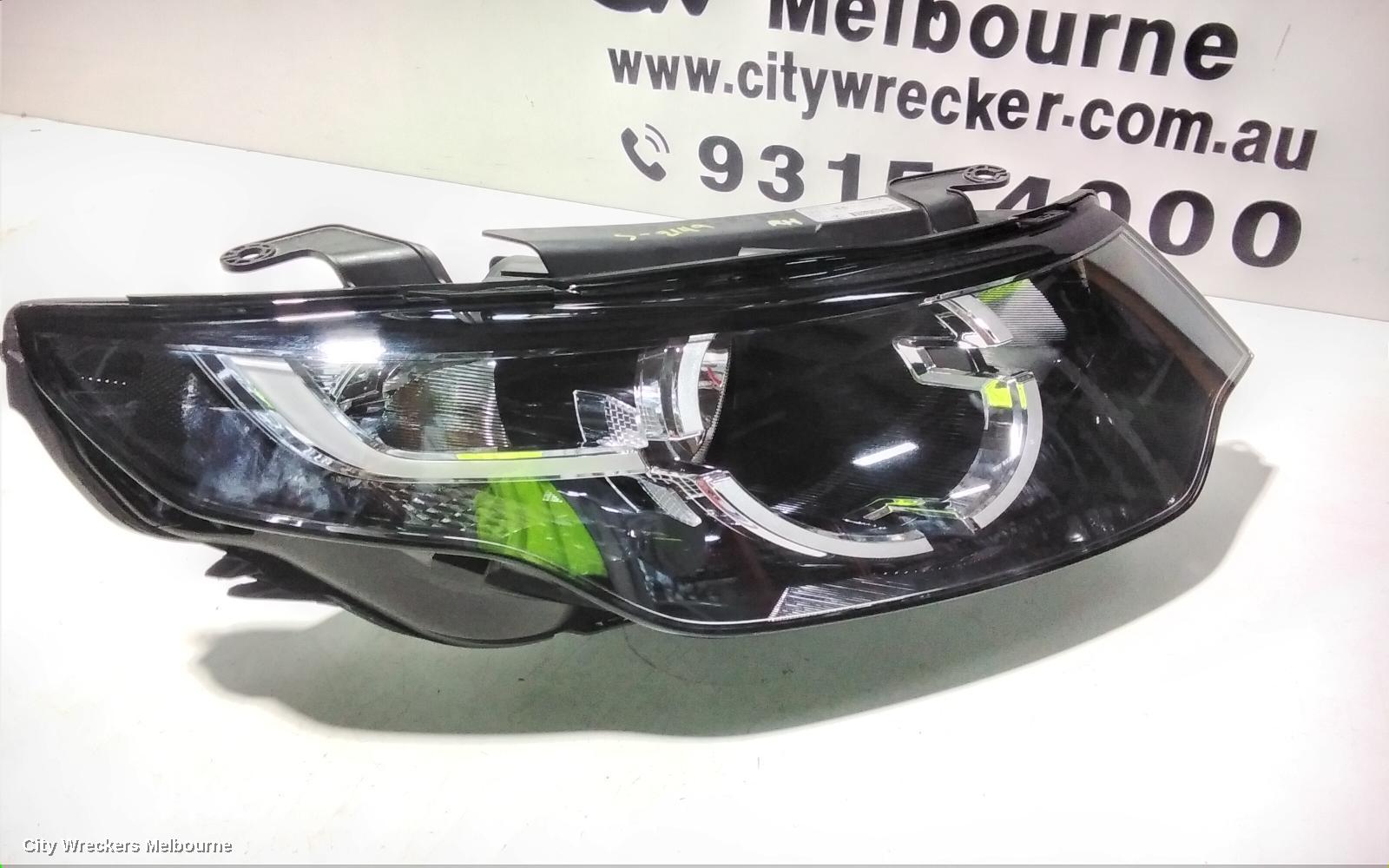 LAND ROVER DISCOVERY SPORT RIGHT HEADLAMP, L550, HALOGEN, NON ADAPTIVE TYPE, 01/2015 - 06/2019