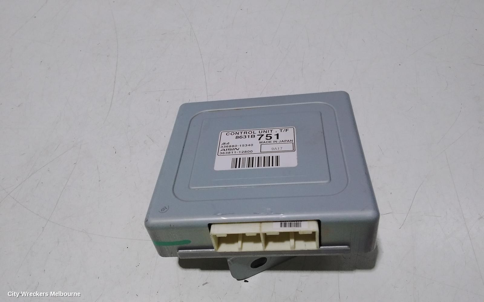 MITSUBISHI TRITON ECU, 4WD CONTROL MODULE (T/F CONTROL UNIT), P/N 8631B751 (MOUNTED ABOVE DRIVERS KICK PANEL), MQ-MR, 03/2015 - 10/2023