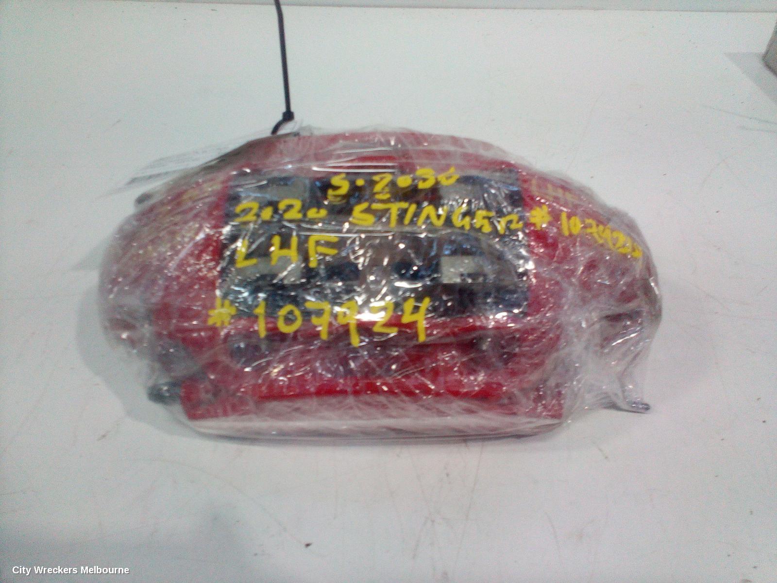 KIA STINGER CALIPER, LH FRONT, 320MM, CK, 06/2017 - 04/2023