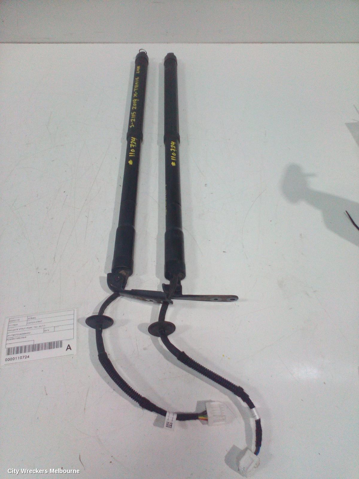 NISSAN XTRAIL HATCH STRUT, TAILGATE STRUT (PAIR), T32, 02/2017 ONWARDS