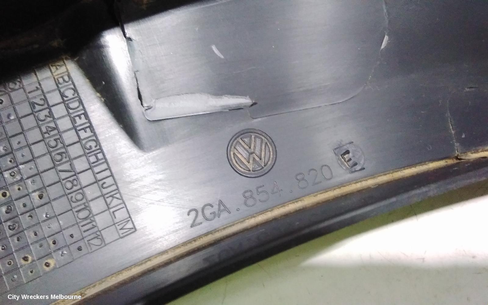 VOLKSWAGEN T-ROC WHEEL ARCH FLARE, A1, RH REAR, 03/2020 ONWARDS