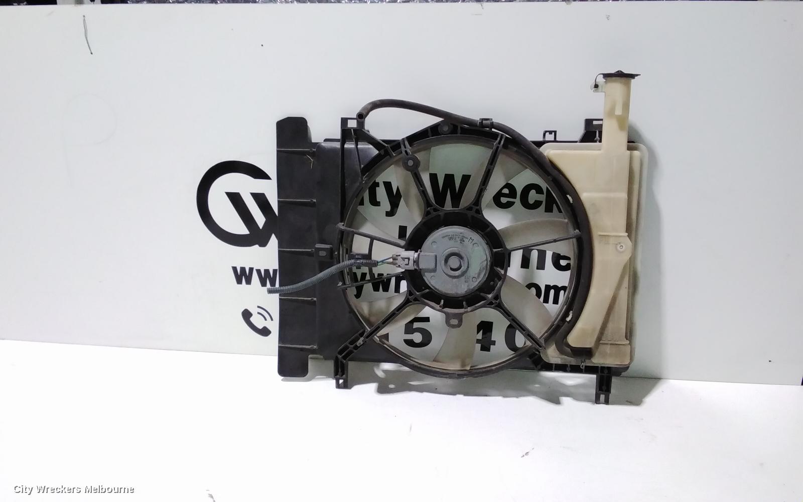 TOYOTA YARIS FAN, RADIATOR FAN, NCP9#-NCP13#, 10/2005 - 12/2019 (AUS ONLY)