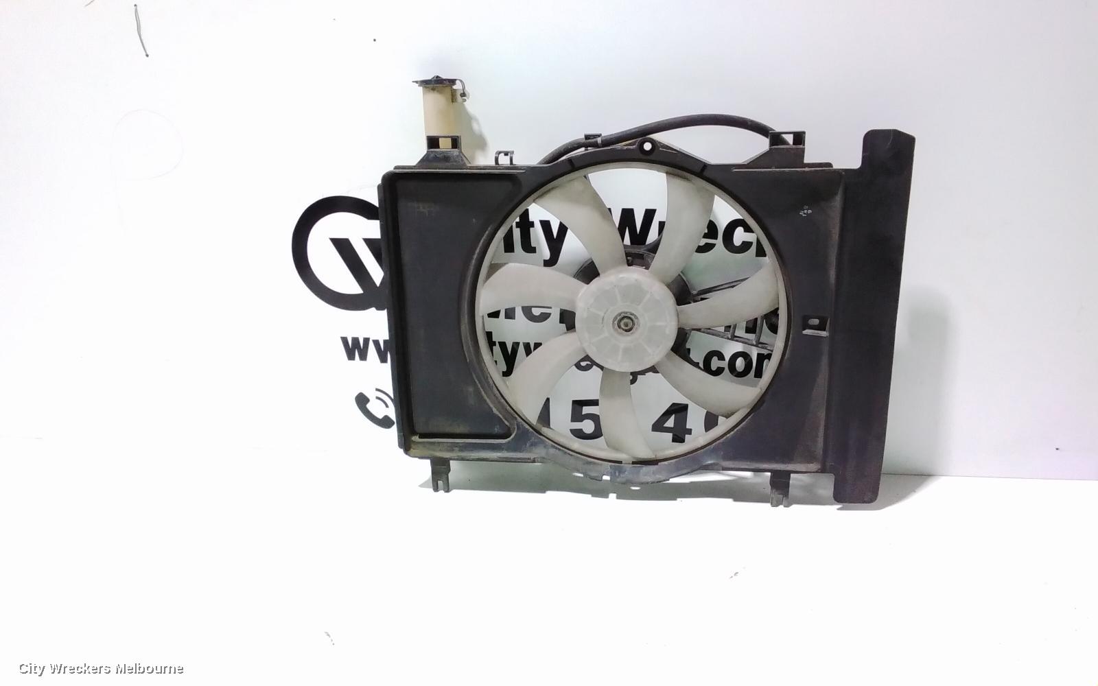 TOYOTA YARIS FAN, RADIATOR FAN, NCP9#-NCP13#, 10/2005 - 12/2019 (AUS ONLY)