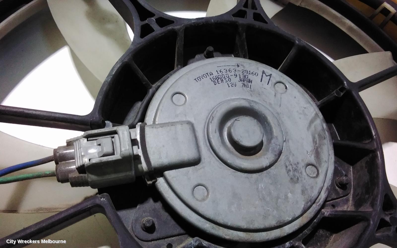 TOYOTA YARIS FAN, RADIATOR FAN, NCP9#-NCP13#, 10/2005 - 12/2019 (AUS ONLY)