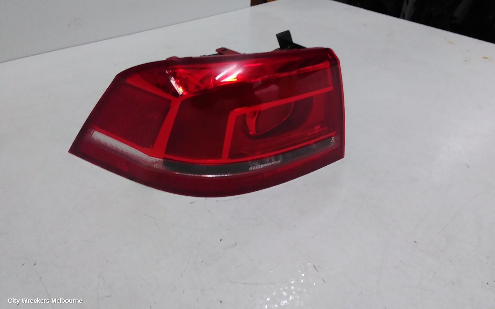 VOLKSWAGEN PASSAT LEFT TAILLIGHT, 3C/MK6 B7, ALLTRACK/WAGON, NON LED TYPE, 09/2010 - 05/2015