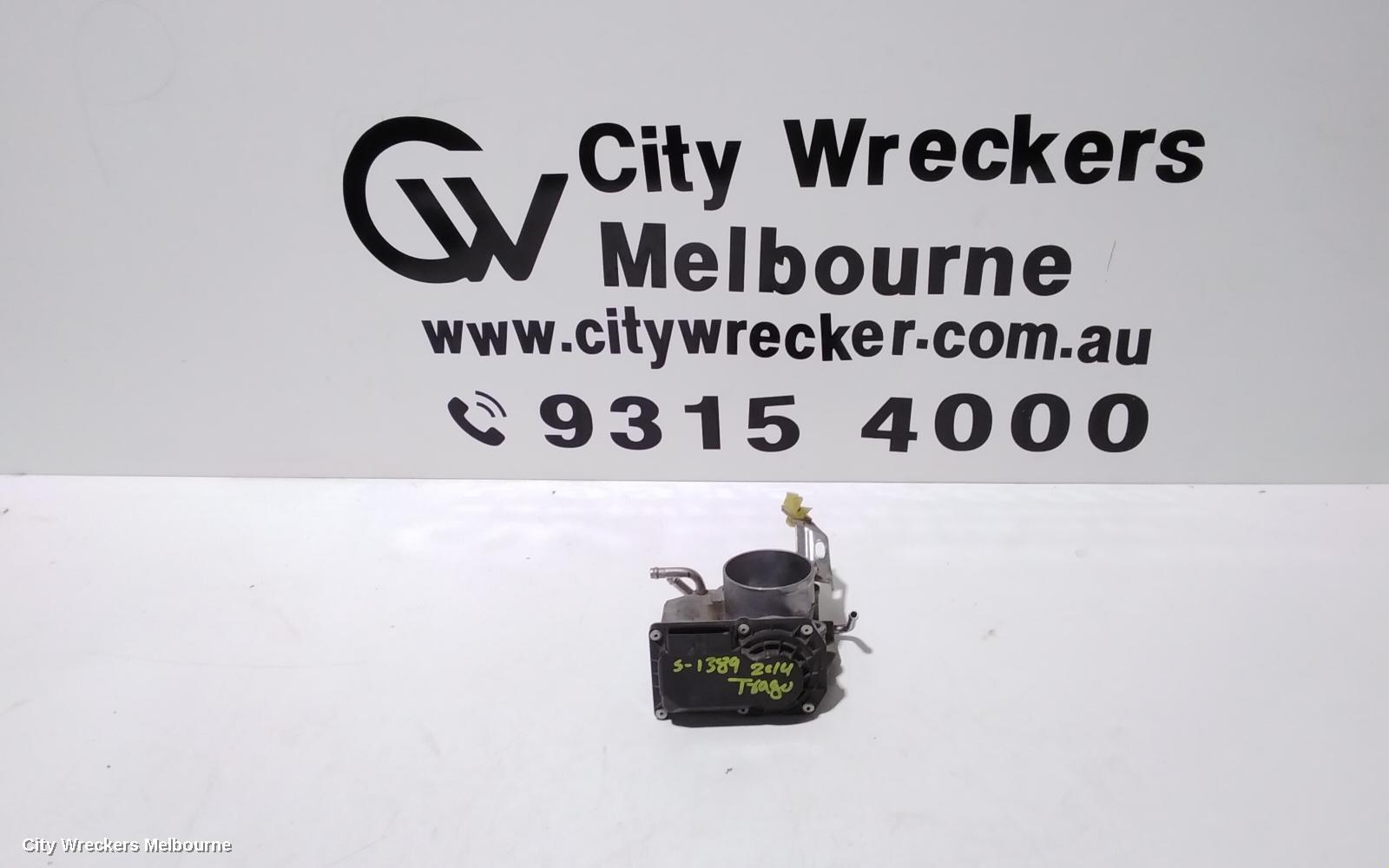 TOYOTA TARAGO THROTTLE BODY, 2.4, PETROL, ACR50R, 03/2006 - 06/2020