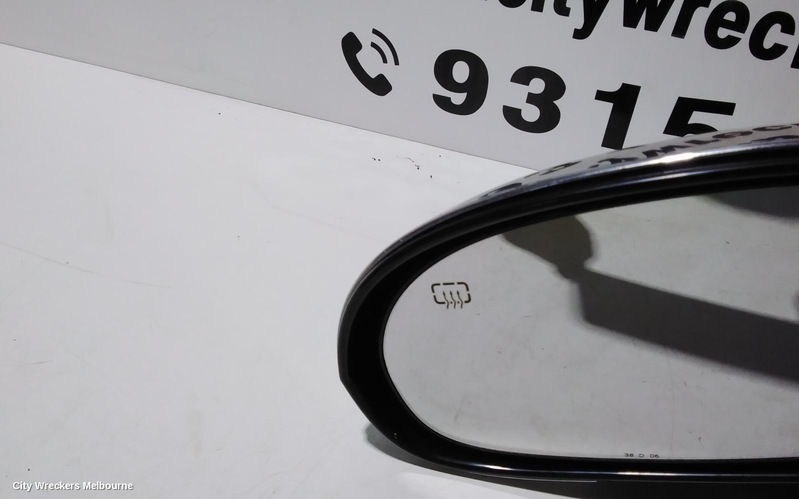 JEEP COMPASS LEFT DOOR MIRROR, MK, POWER, BLACK, 03/2007 - 03/2010