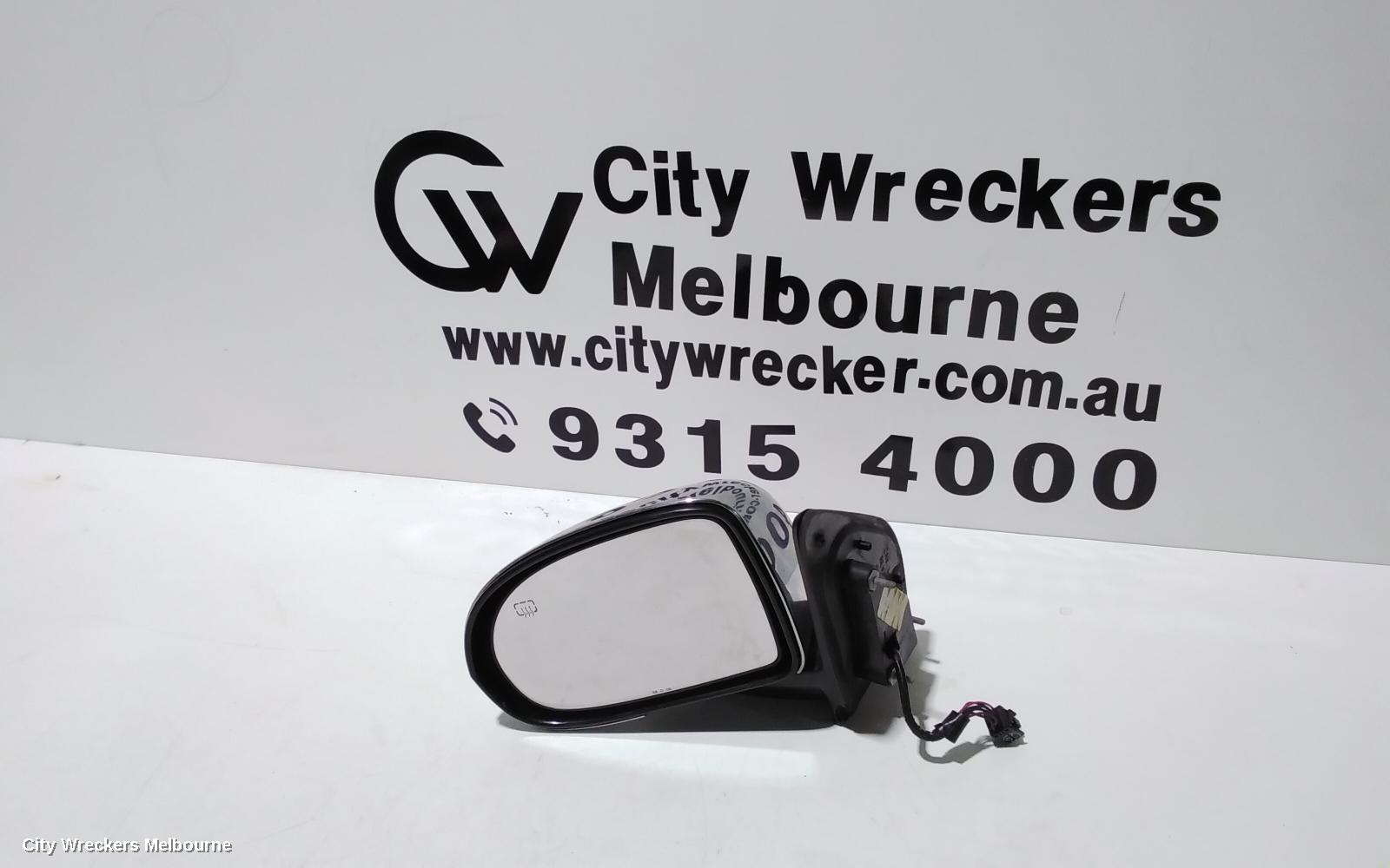 JEEP COMPASS LEFT DOOR MIRROR, MK, POWER, BLACK, 03/2007 - 03/2010