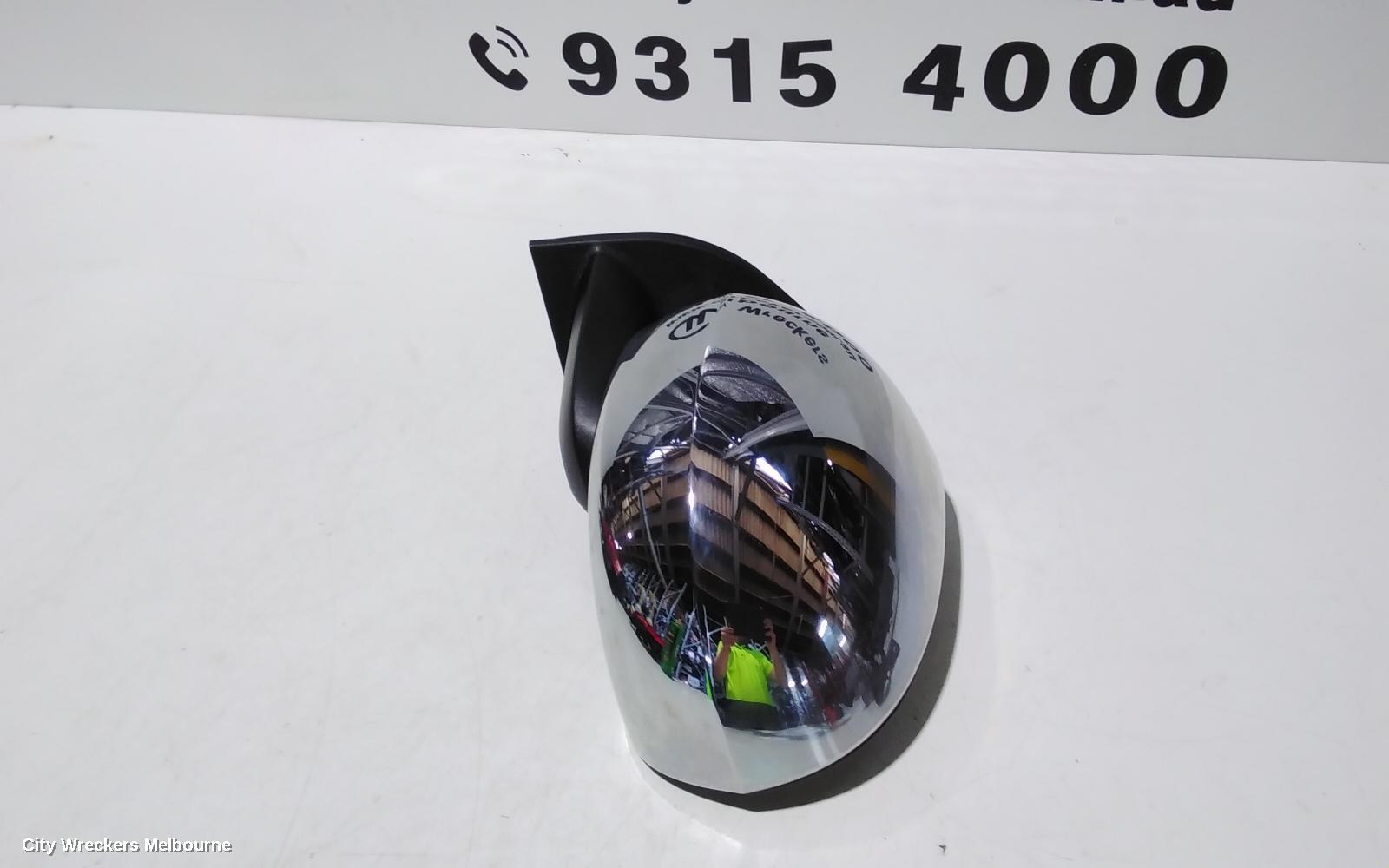 JEEP COMPASS LEFT DOOR MIRROR, MK, POWER, BLACK, 03/2007 - 03/2010