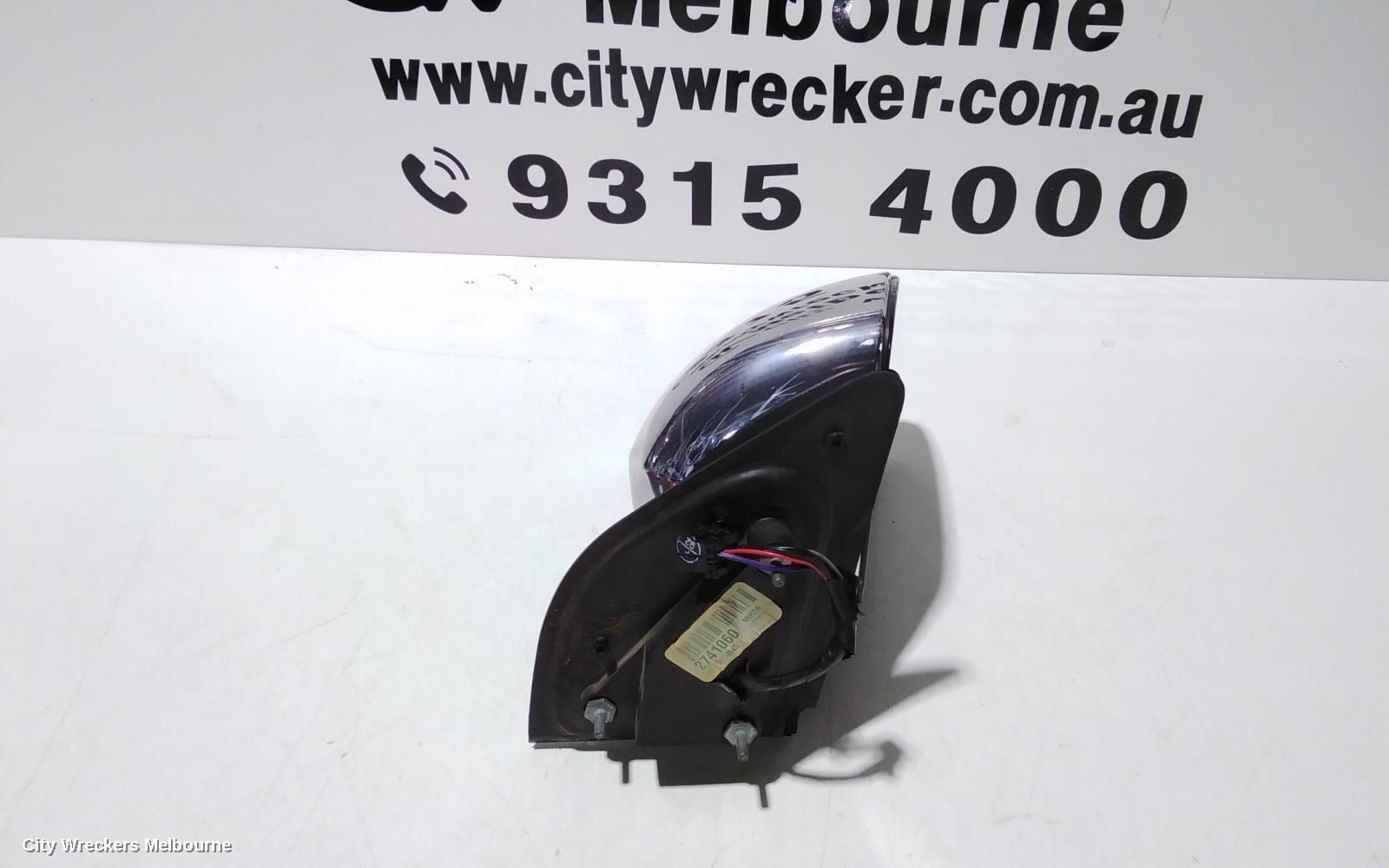 JEEP COMPASS RIGHT DOOR MIRROR, MK, POWER, BLACK, 03/2007 - 03/2010