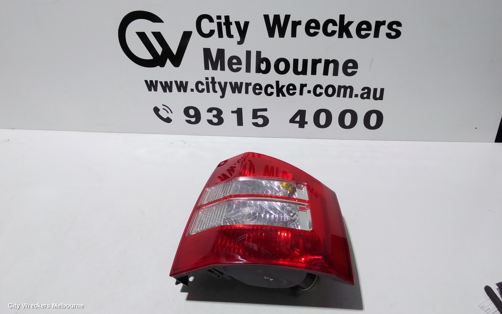 JEEP COMPASS RIGHT TAILLIGHT, MK, IN BODY, 03/2007 - 03/2010