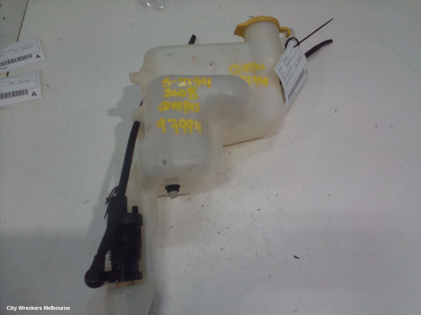 JEEP COMPASS WASHER BOTTLE, PETROL, MK, 03/2007 - 03/2010
