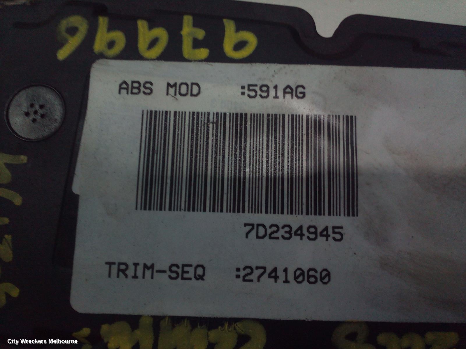 JEEP COMPASS ABS PUMP/MODULATOR, MK, 12/2006 - 03/2010