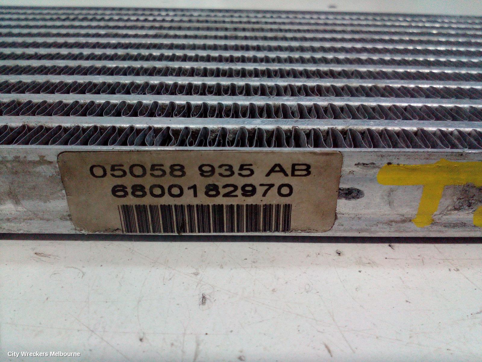 DODGE JOURNEY COOLER, TRANSMISSION OIL COOLER, 3.6, PETROL, JC, 07/2011 - 12/2016