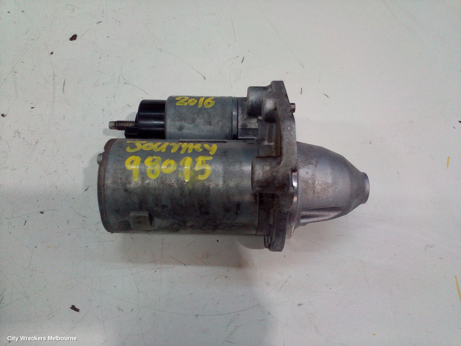 DODGE JOURNEY STARTER, PETROL, 3.6, JC, 07/2011 - 12/2016