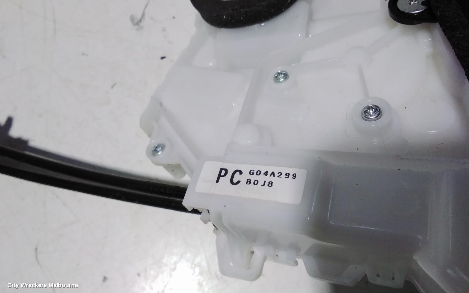 MAZDA 3 DOOR/BOOT/GATE LOCK, RIGHT FRONT DOOR LOCK, BP, SEDAN/HATCH, 03/2019 ONWARDS