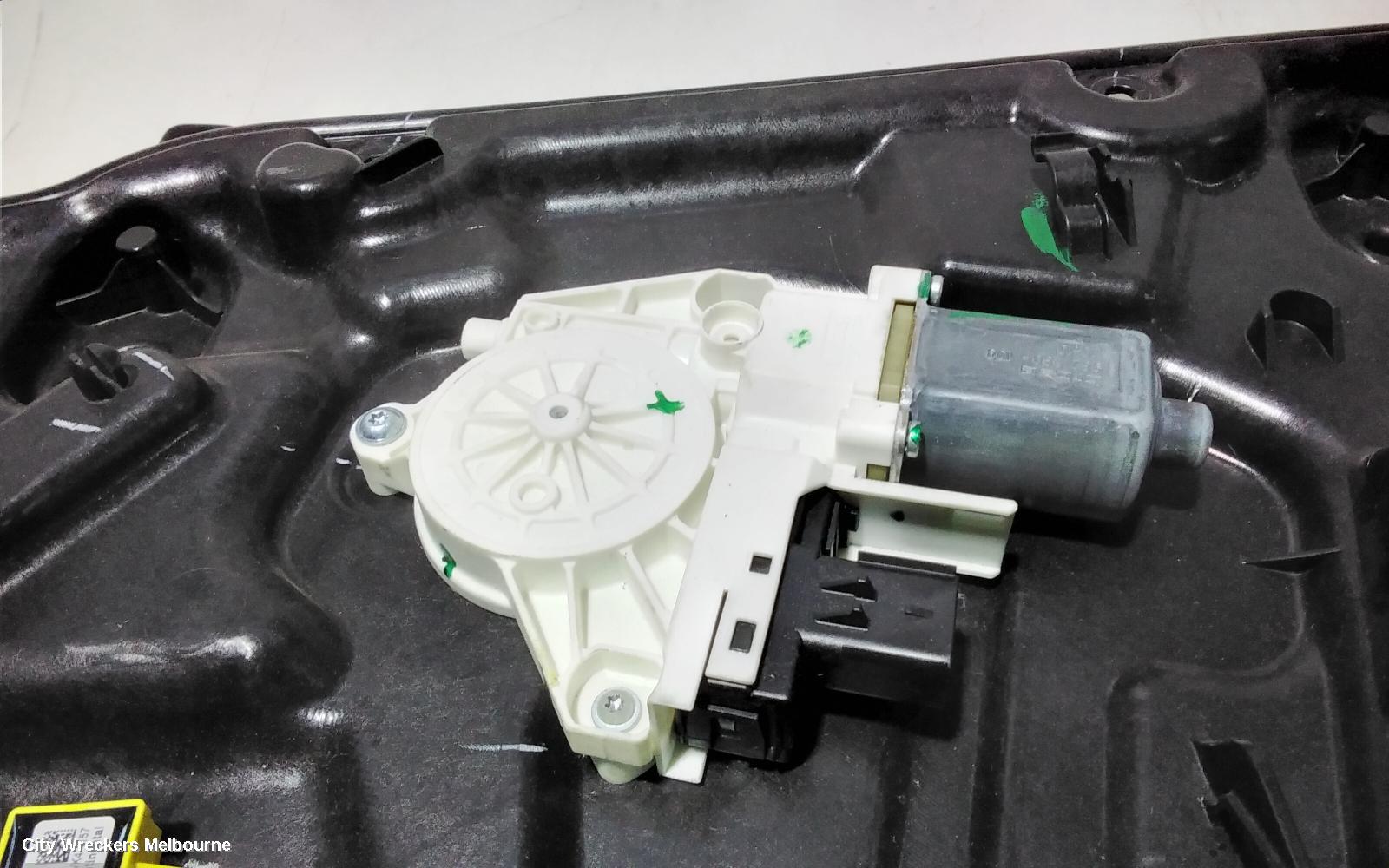 DODGE JOURNEY RIGHT FRONT WINDOW REG/MOTOR, JC, POWER, 09/2008 - 12/2016