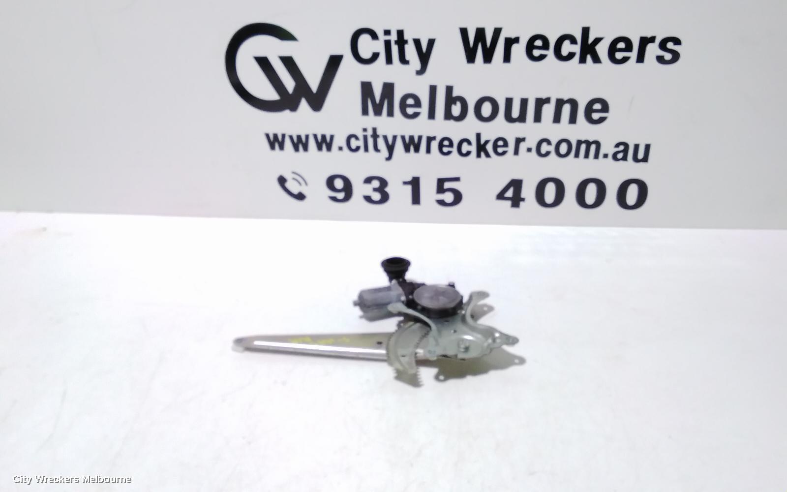 TOYOTA COROLLA RIGHT REAR WND REG/MOTOR, ZRE172R, SEDAN, 12/2013 - 06/2019