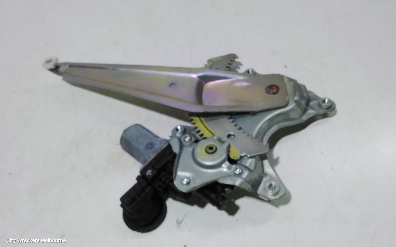 TOYOTA COROLLA RIGHT REAR WND REG/MOTOR, ZRE172R, SEDAN, 12/2013 - 06/2019