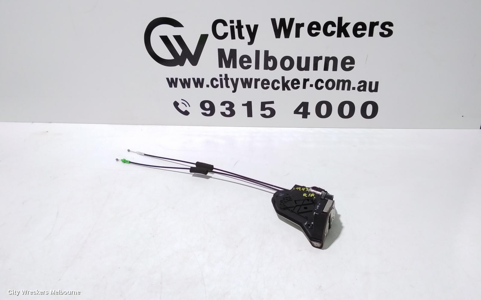 TOYOTA COROLLA DOOR/BOOT/GATE LOCK, RIGHT REAR DOOR LOCK, ZRE172R, 12/2013 - 06/2019