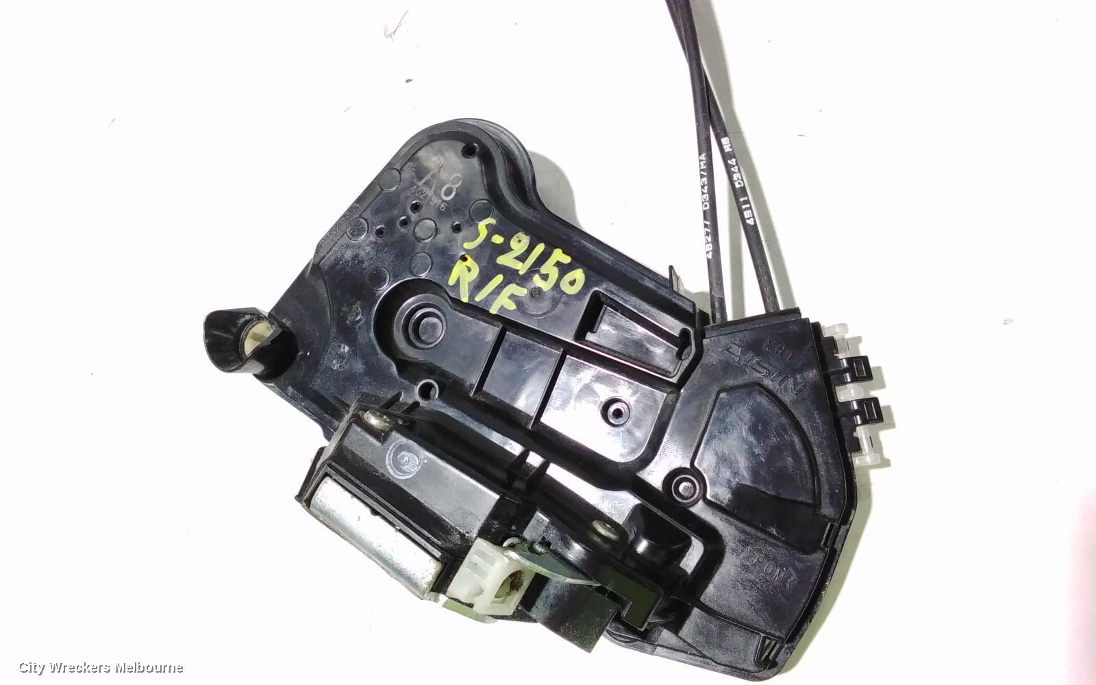TOYOTA KLUGER DOOR/BOOT/GATE LOCK, RIGHT FRONT DOOR LOCK, GSU50/GSU55, 03/2014 - 02/2021