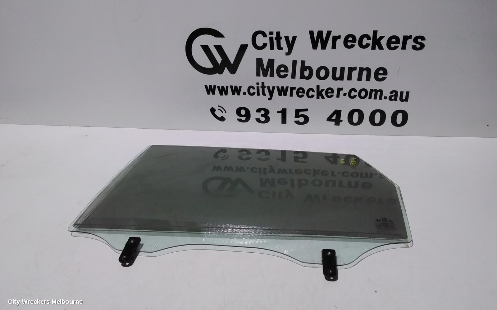 HYUNDAI TUCSON LEFT REAR DOOR WINDOW, JM, 08/2004 - 01/2010