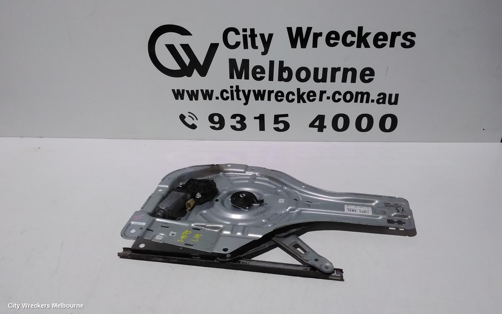 HYUNDAI TUCSON LEFT REAR WND REG/MOTOR, JM, DOOR REG ASSY (REG AND MOTOR), 08/2004 - 01/2010