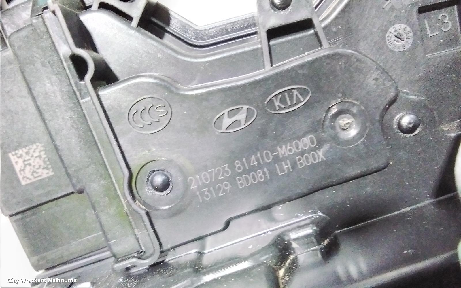KIA CERATO DOOR/BOOT/GATE LOCK, LEFT REAR DOOR LOCK, BD, SEDAN/HATCH, 04/2018 ONWARDS