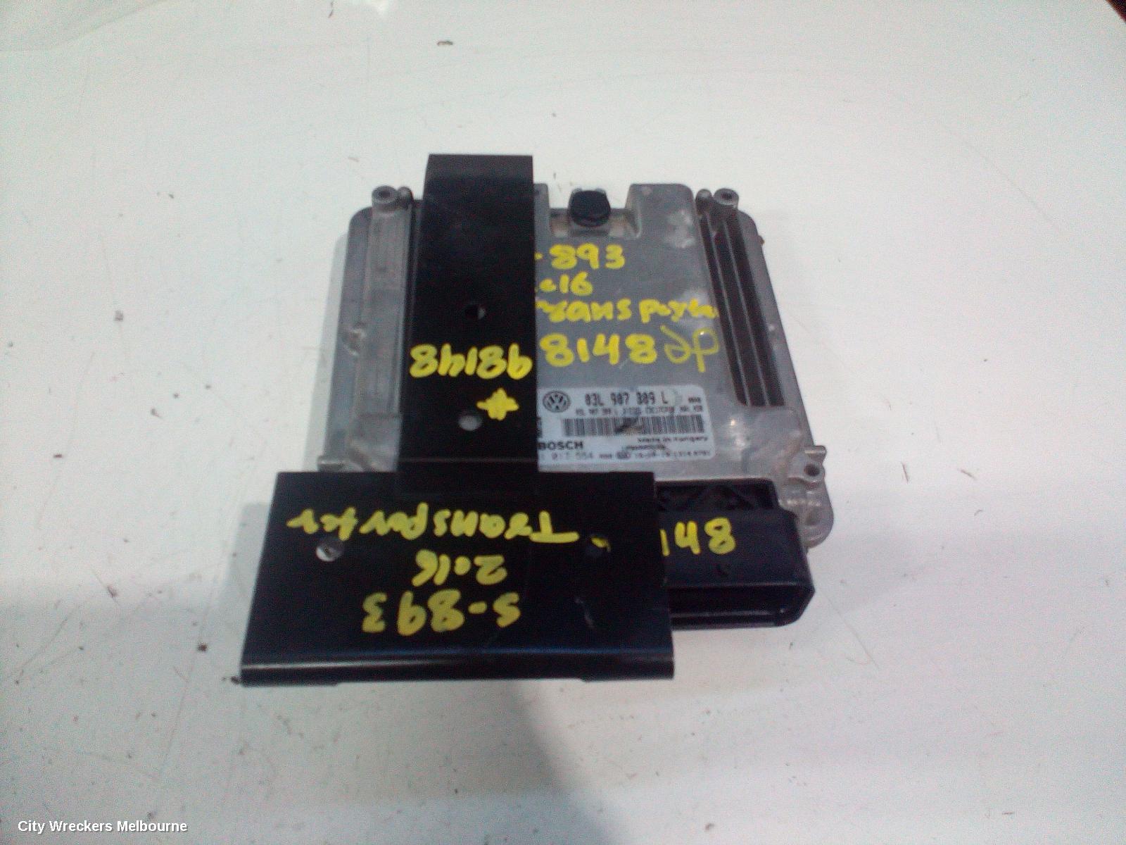 VOLKSWAGEN TRANSPORTER ECU, ENGINE ECU, 2.0, DIESEL, P/N 03L907309L, ECU ONLY, T6, 07/2015 ONWARDS