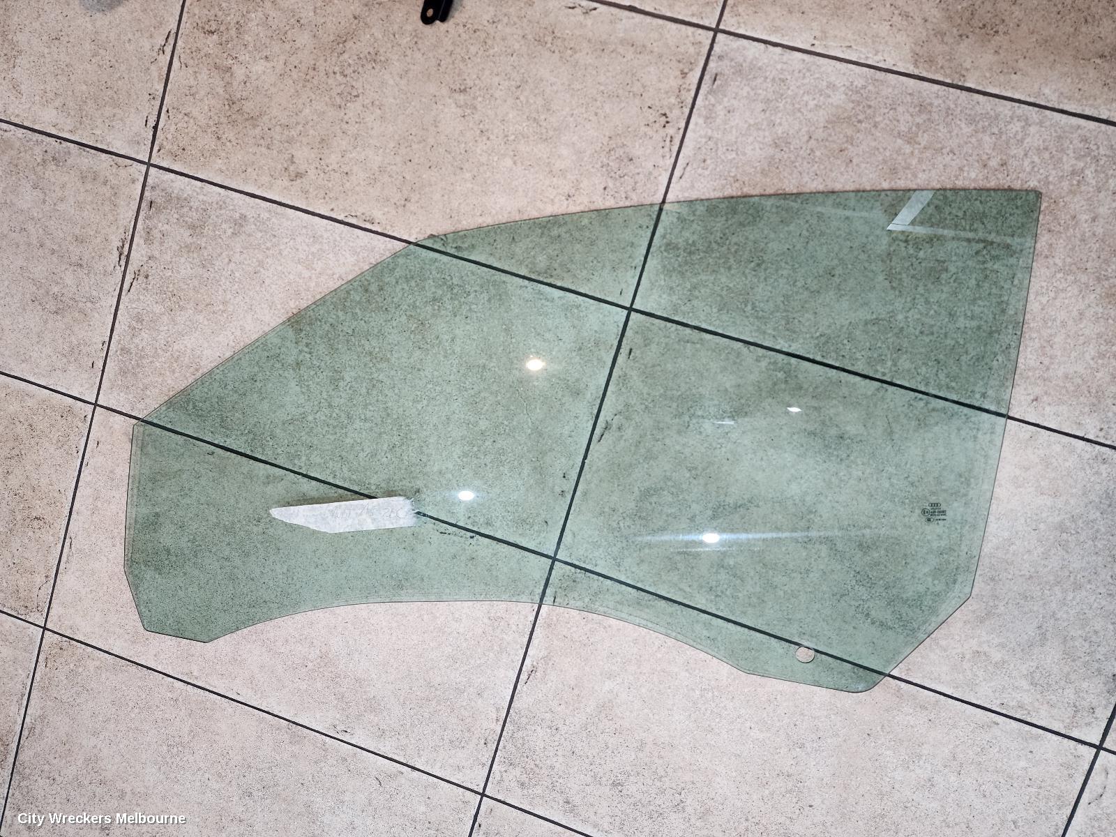 AUDI A5 LEFT FRONT DOOR WINDOW, CABRIOLET, 8T, 10/2009 - 11/2016