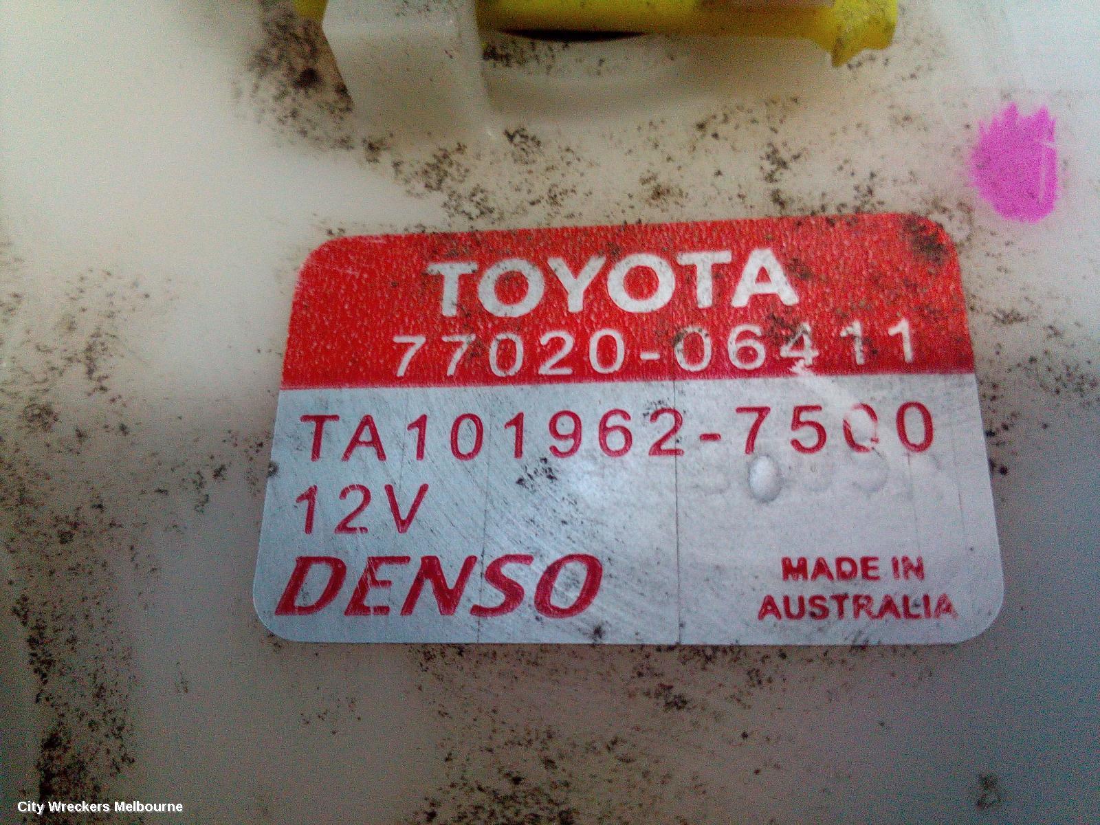 TOYOTA AURION FUEL PUMP, GSV50R 04/2012 - 08/2017