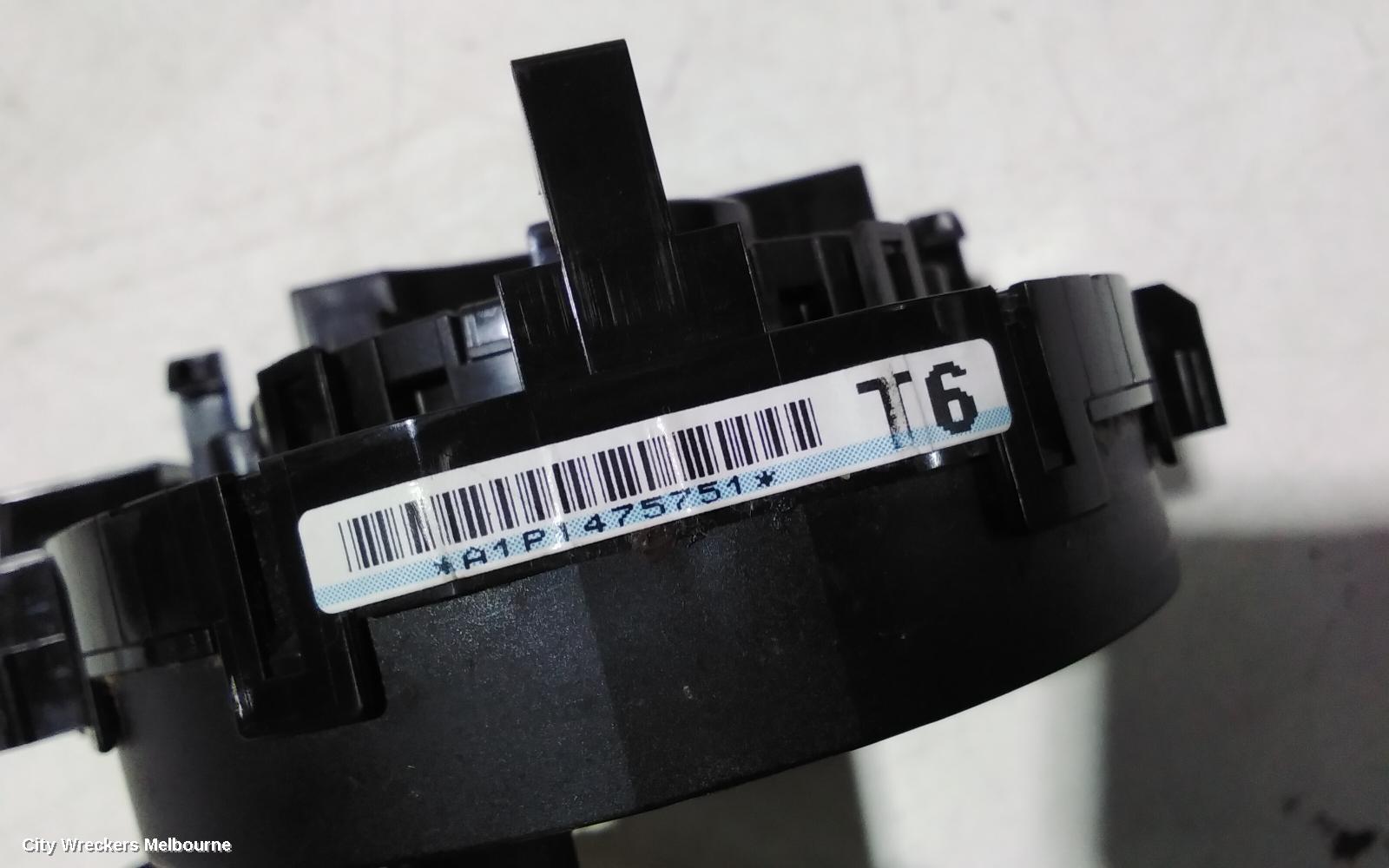TOYOTA AURION AIRBAG MODULE/SENSOR, CLOCKSPRING, GSV50R, 02/2012 - 08/2017
