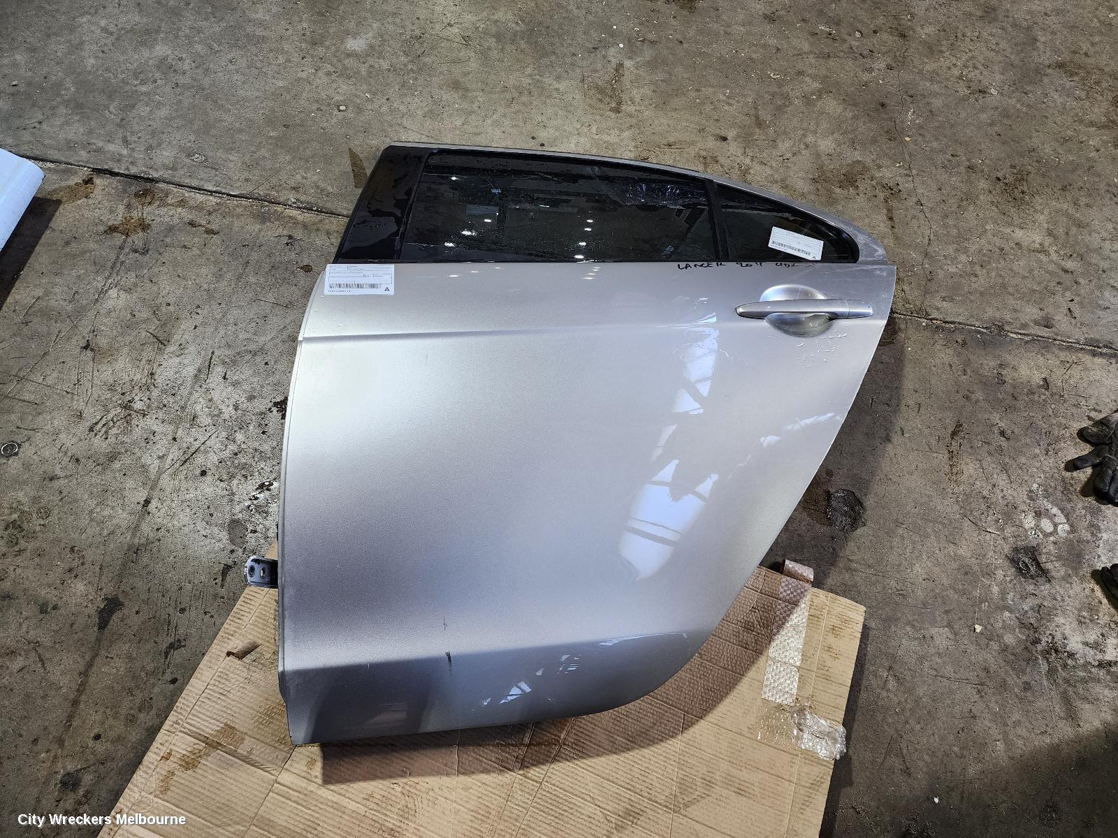 MITSUBISHI LANCER LEFT REAR DOOR/SLIDING, CJ, SEDAN/HATCH, 07/2007 - 10/2015